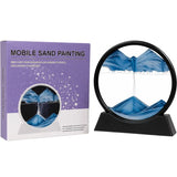 Moving Sand Art Picture  | 3D Dynamic Deep Sea Sandscape with Display Stand | Random Color view 1