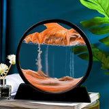 Moving Sand Art Picture  | 3D Dynamic Deep Sea Sandscape with Display Stand | Random Color view 4