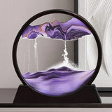 Moving Sand Art Picture  | 3D Dynamic Deep Sea Sandscape with Display Stand | Random Color view 3