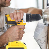 Cordless Drill Machine Kit with 2  Batteries  & 26 Accessories | Portable Rechargeable Impact Drill Set view 5