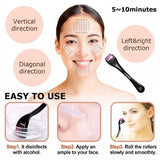 Derma Roller 0.5mm for Hair & Skin Therapy | 540 Titanium Micro-Needles view 3
