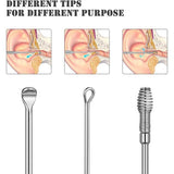 6-Piece Ear Wax Cleaning Kit |  Portable & Easy to Use view 2