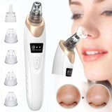 Blackhead Suction Remover Portable Pore Cleaner with LED Display and Multiple Suction Levels view 1
