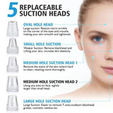 Blackhead Suction Remover Portable Pore Cleaner with LED Display and Multiple Suction Levels view 3