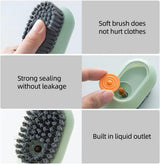 Shoe Brush with Liquid Dispensing | Multi-Purpose Cleaning Tool view 4