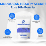 Moroccan Beauty Blue Nila Powder 50g | Skin Whitening, Anti-Inflammatory & Hydrating view 6