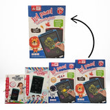 12-Inch Multi-Color LCD Writing Tablet | Top Quality | Reusable Drawing & Note-Taking Tool for Kids  | Random Colors view 2