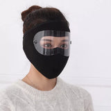 Windproof Winter Full Face Mask | Anti-Dust & Anti-Fog Goggles | Thermal Polar Fleece Protection for Outdoor Sports view 1