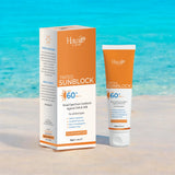 Haya Tinted Sunblock SPF 60+ | Natural Tint | Broad Spectrum UV Protection | Lightweight & Non-Greasy view 5