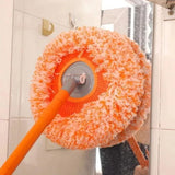 Sunflower Shape Cleaning Mop | 360° Rotating Extendable Microfiber | For Walls, Floors, Bathroom, Windows & Car Cleaning view 3