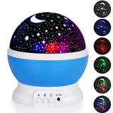 Star Master Projector Night Lamp | 360° Rotating LED Moon & Starry Sky Projector | USB & Battery Operated | Portable Night Light | Random Color view 4