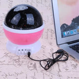 Star Master Projector Night Lamp | 360° Rotating LED Moon & Starry Sky Projector | USB & Battery Operated | Portable Night Light | Random Color view 2