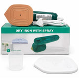 Portable Mini Steam Iron | Handheld Garment Steamer Wrinkle Remover Travel-Friendly view 1
