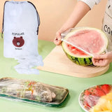 Disposable & Reusable Elastic Food Covers | Transparent Bowl & Plate Covers | Stretchable Dustproof Food Storage Covers | Kitchen Freshness Protector | 100Pcs view 6