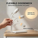 2-in-1 USB Galaxy Star Projector Night Light | 6 Projection Lenses | Adjustable Brightness Starry Sky & Night Lamp view 5