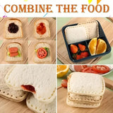 2-in-1 Sandwich Cutter & Sealer | Kids Bread Cutter, Decruster & Uncrustable Sandwich Maker | Random Color view 2