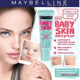Maybelline Baby Skin Instant Pore Eraser Primer | Matte & Poreless Makeup Primer | Lightweight Pore-Blurring Formula | 22 ml view 2