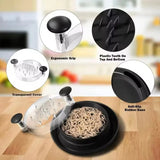 Manual Chicken Shredder Tool with Twist Handle | Model LT-9901 | Meat Shredder for Chicken, Beef & Pork | Pulling & Mincing Kitchen Gadget with Lid | Black view 6